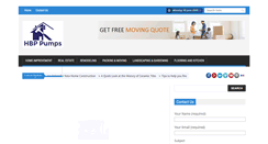 Desktop Screenshot of hbppumps.com